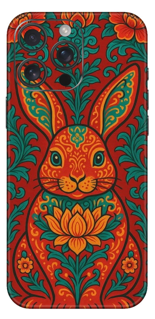 Colourful Rabbit Artform Mobile Skin