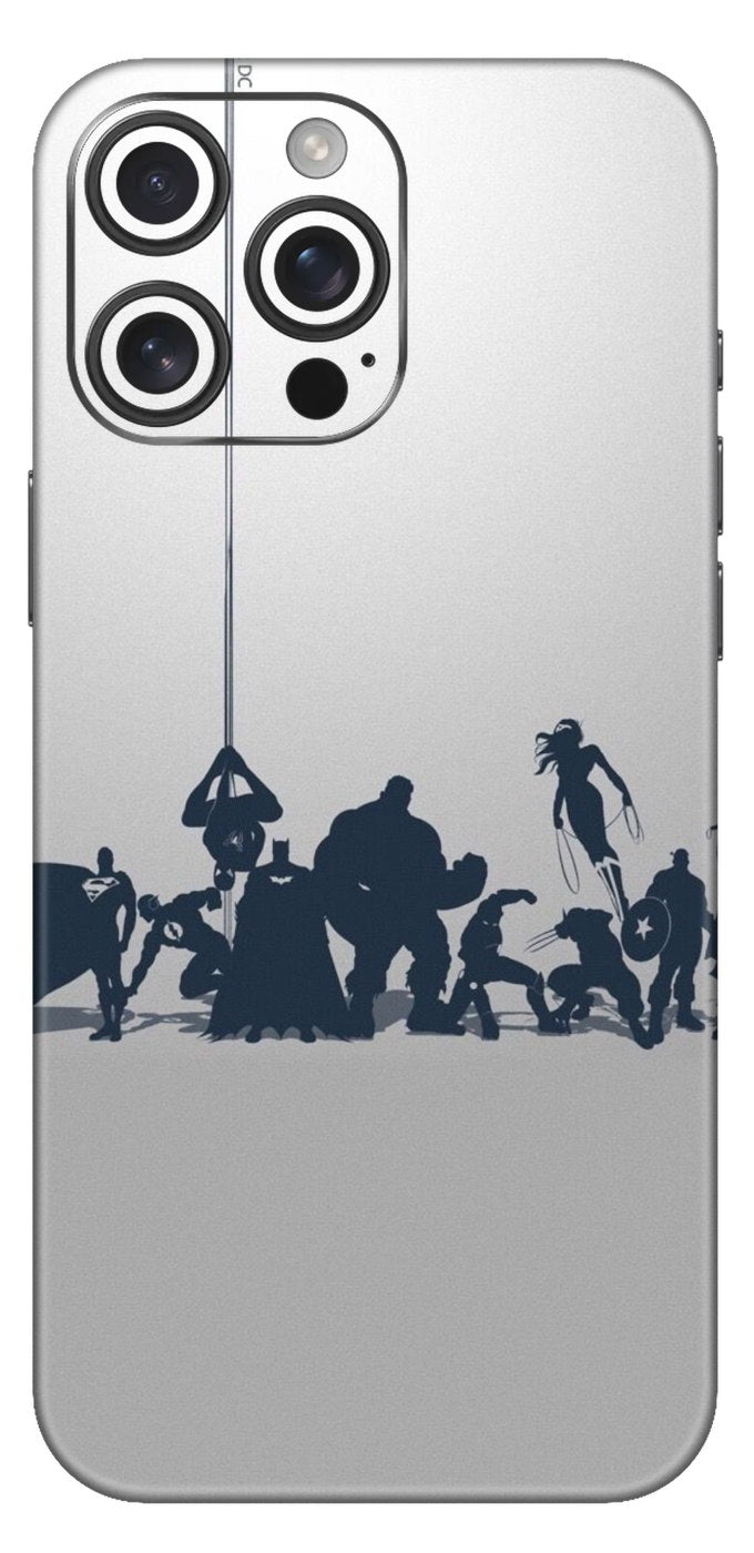 Dc Superheroes Mobile Skin