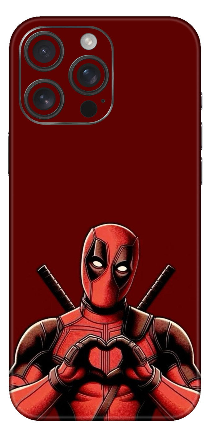 Deadpool Red Mobile Skin