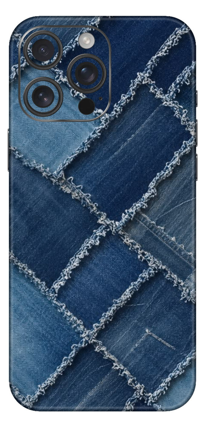 Denim Stitch Mobile Skin