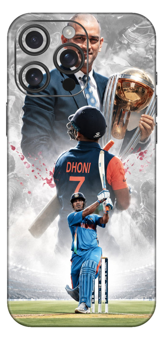 Dhoni India Mobile Skin