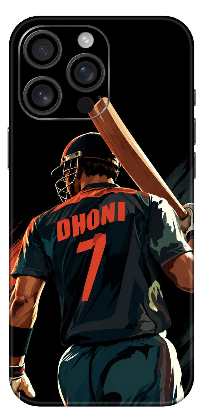 Dhoni India Seven Mobile Skin