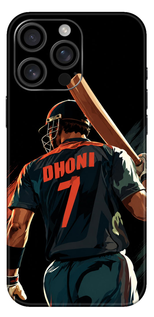 Dhoni India Seven Mobile Skin