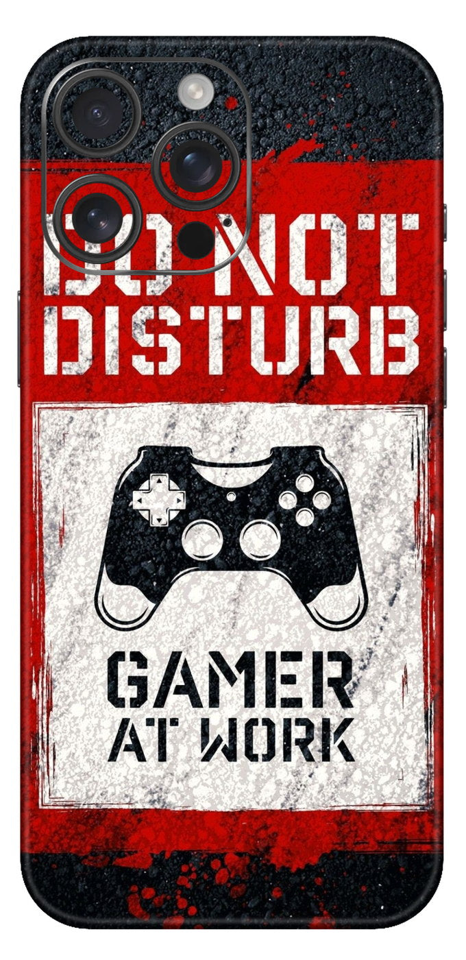 Donot Disturb Gamer At Work Mobile Skin