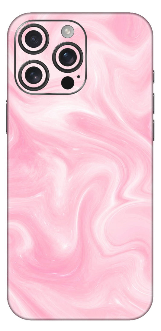 Dreamy Pink Marble Swirls Mobile Skin