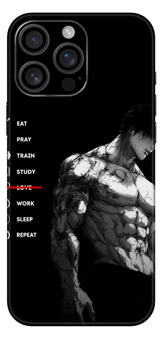 Eat Pray Train Study Repeat Mobile Skin