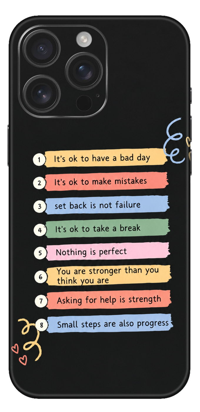 Eight Gentle Reminder Mobile Skin