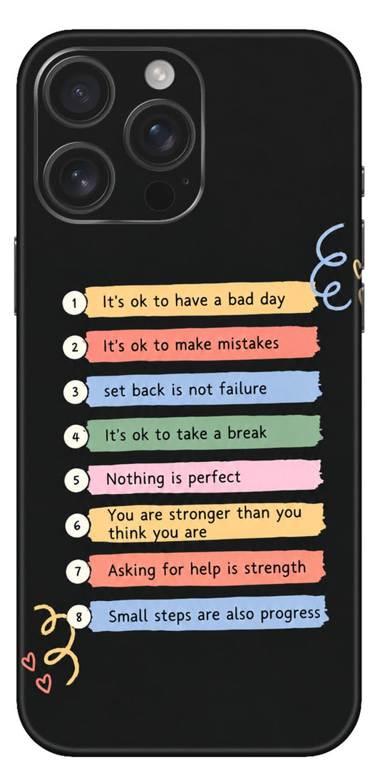 Eight Gentle Reminder Mobile Skin