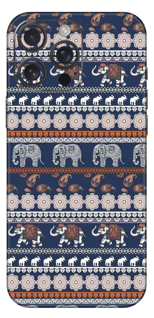 Elephant Warli Mobile Skin
