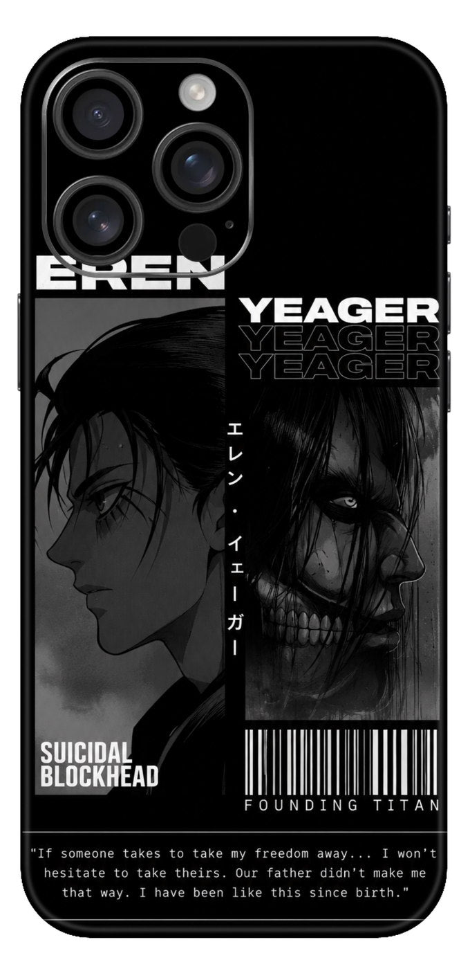 Eren Yeager Mobile Skin