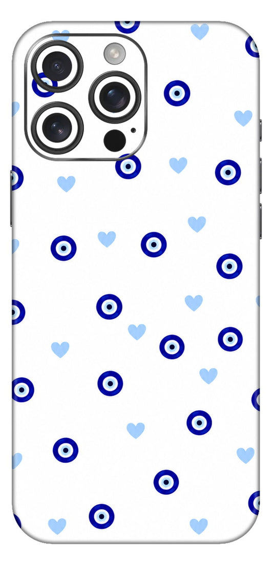 Evil Eye And Heart Mobile Skin