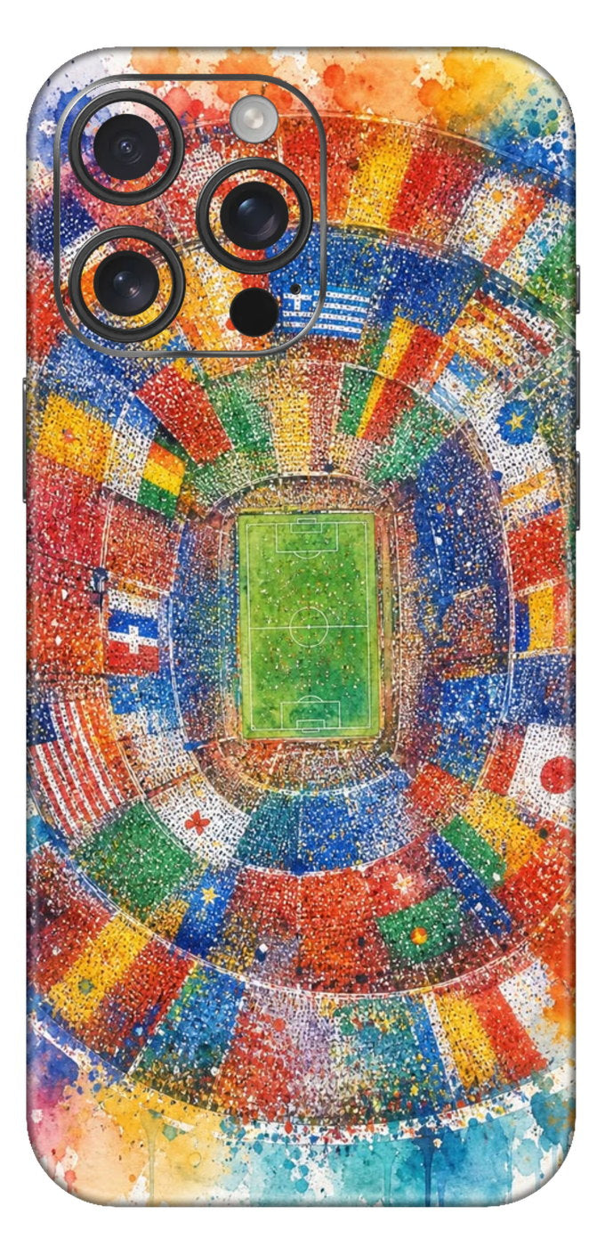 Flags In Stadium Form Mobile Skin