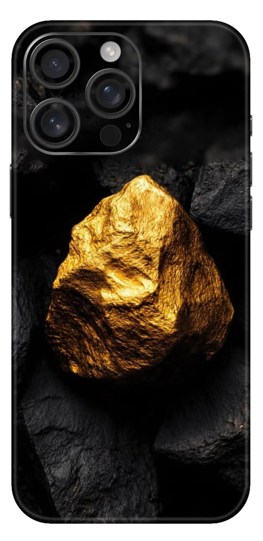 Gold Amidst Coal Mobile Skin