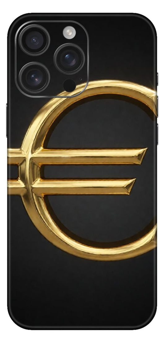 Golden Euro Mobile Skin