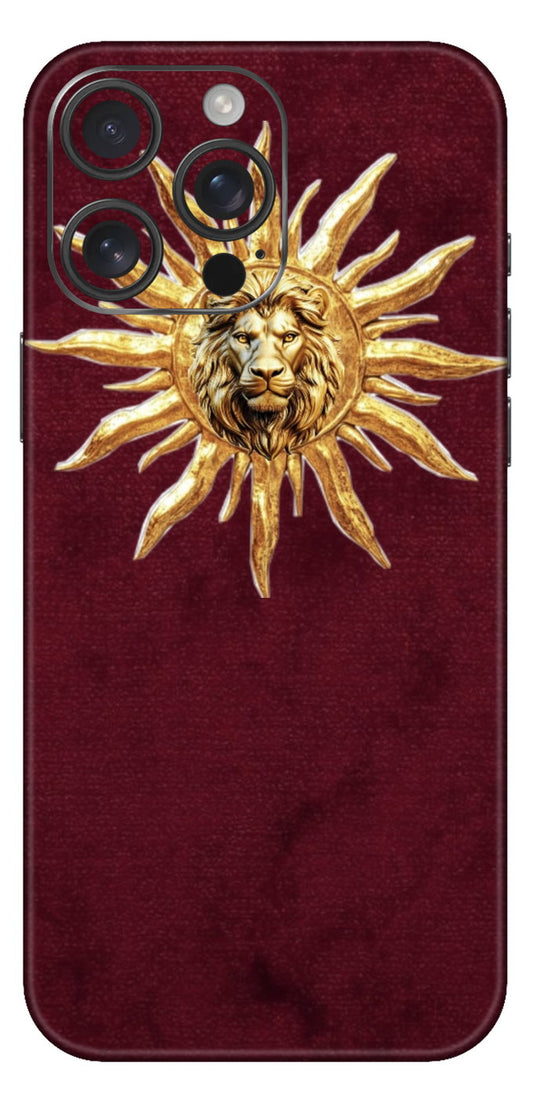 Golden Power Lion Mobile Skin
