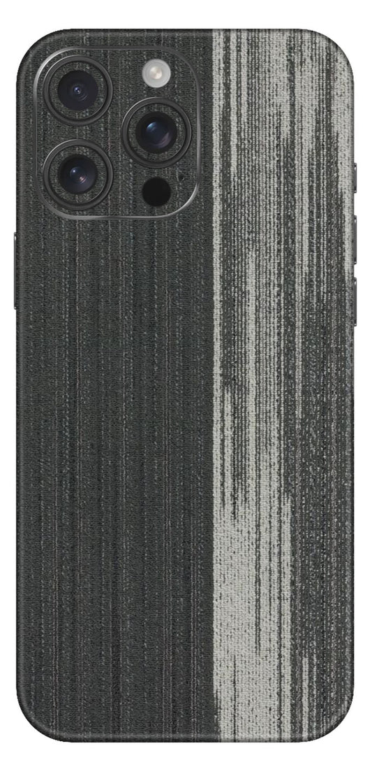 Grey White Abstract Mobile Skin