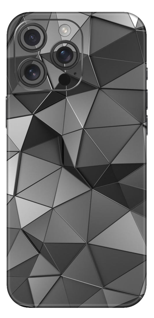 Grey And White Marble Mobile Skin