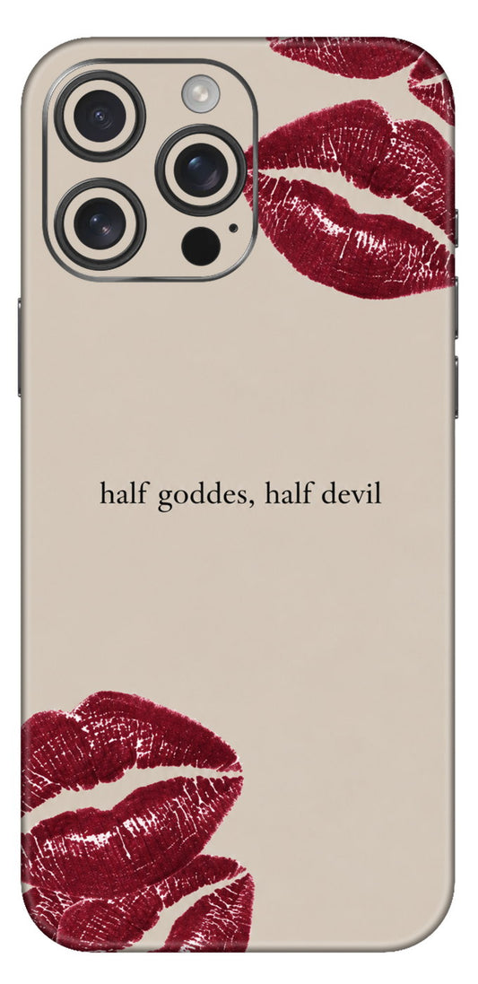 Half Goddess Half Devil Mobile Skin