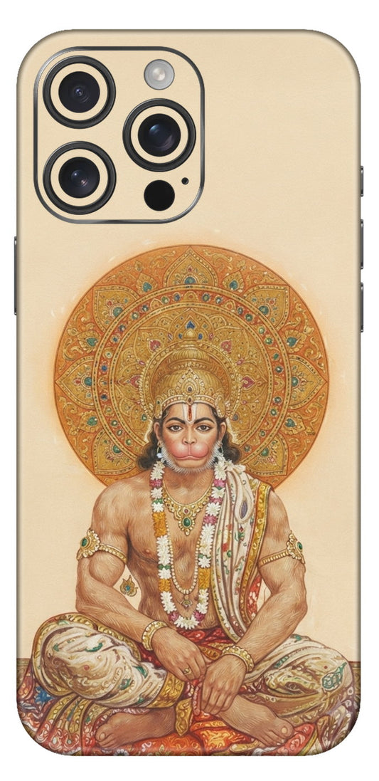 Hanuman In Dhyaan Mobile Skin