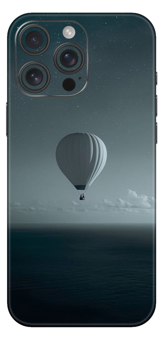Hot Air Balloon In The Air Mobile Skin