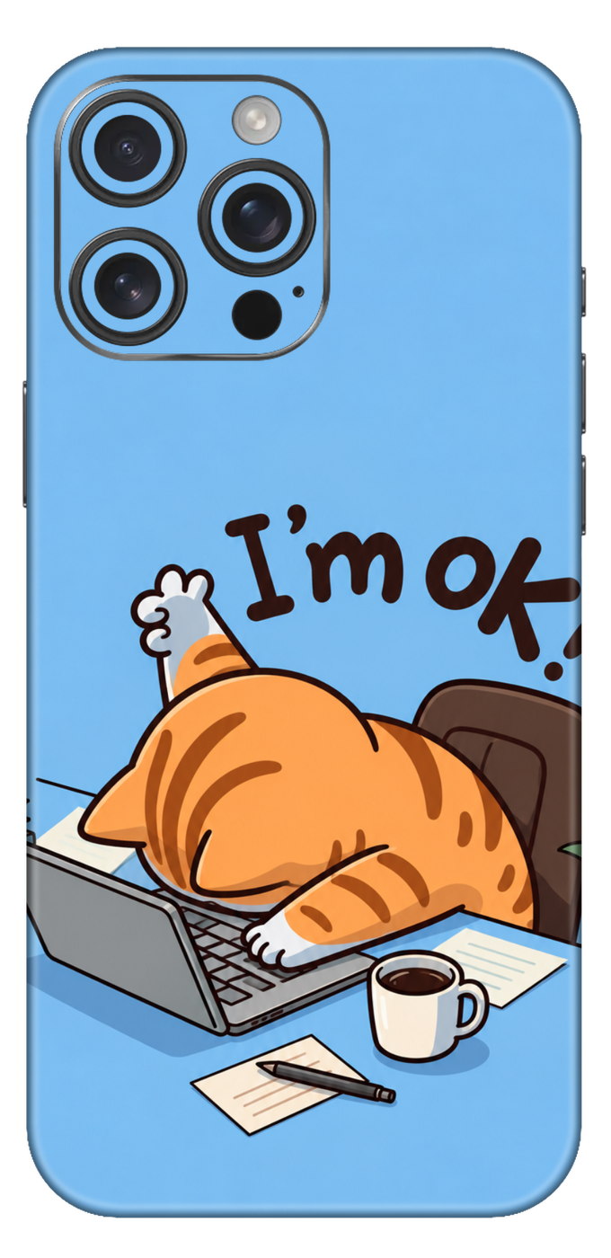 I Am Okay Mobile Skin