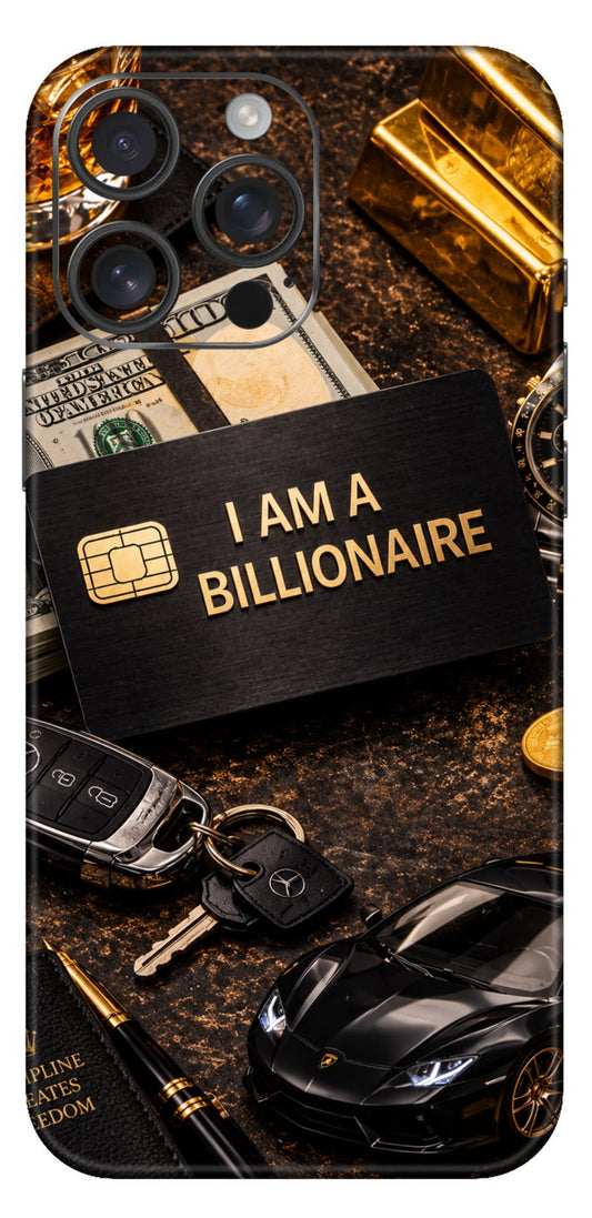 I Am A Billionaire Mobile Skin