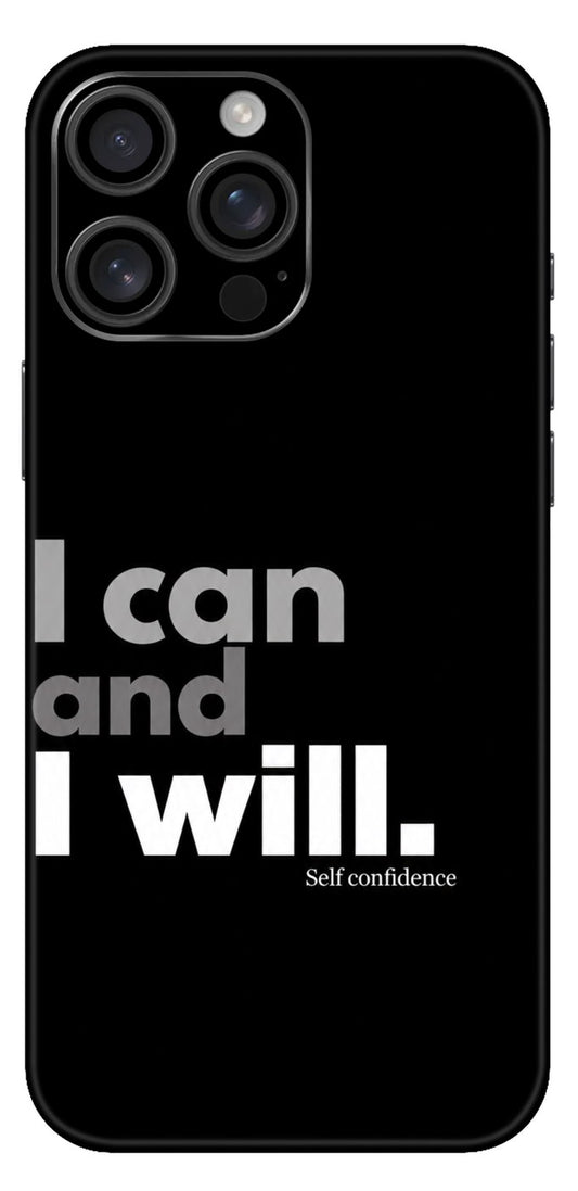 I Can And I Will Mobile Skin
