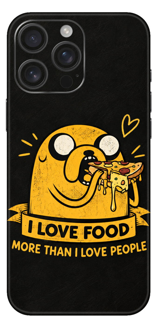 I Love Food Mobile Skin