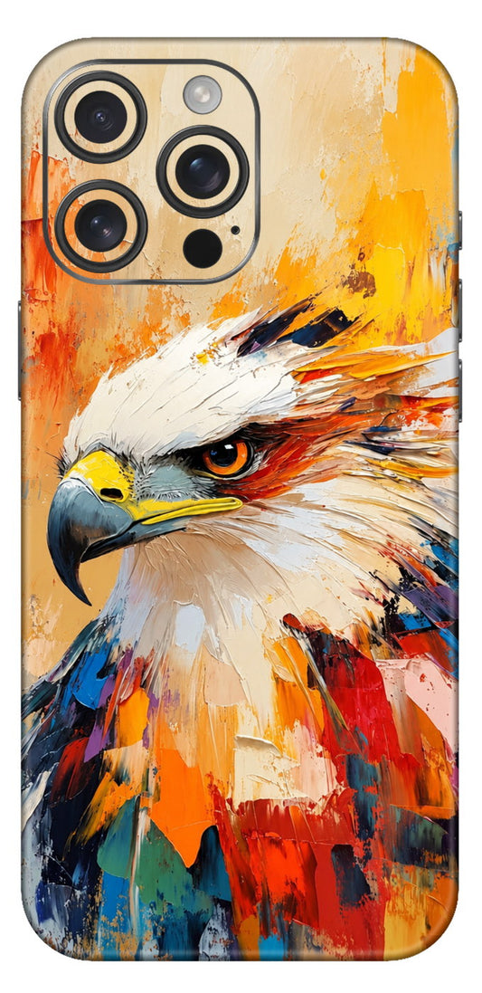 Impressionistic Eagle In Flight Mobile Skin