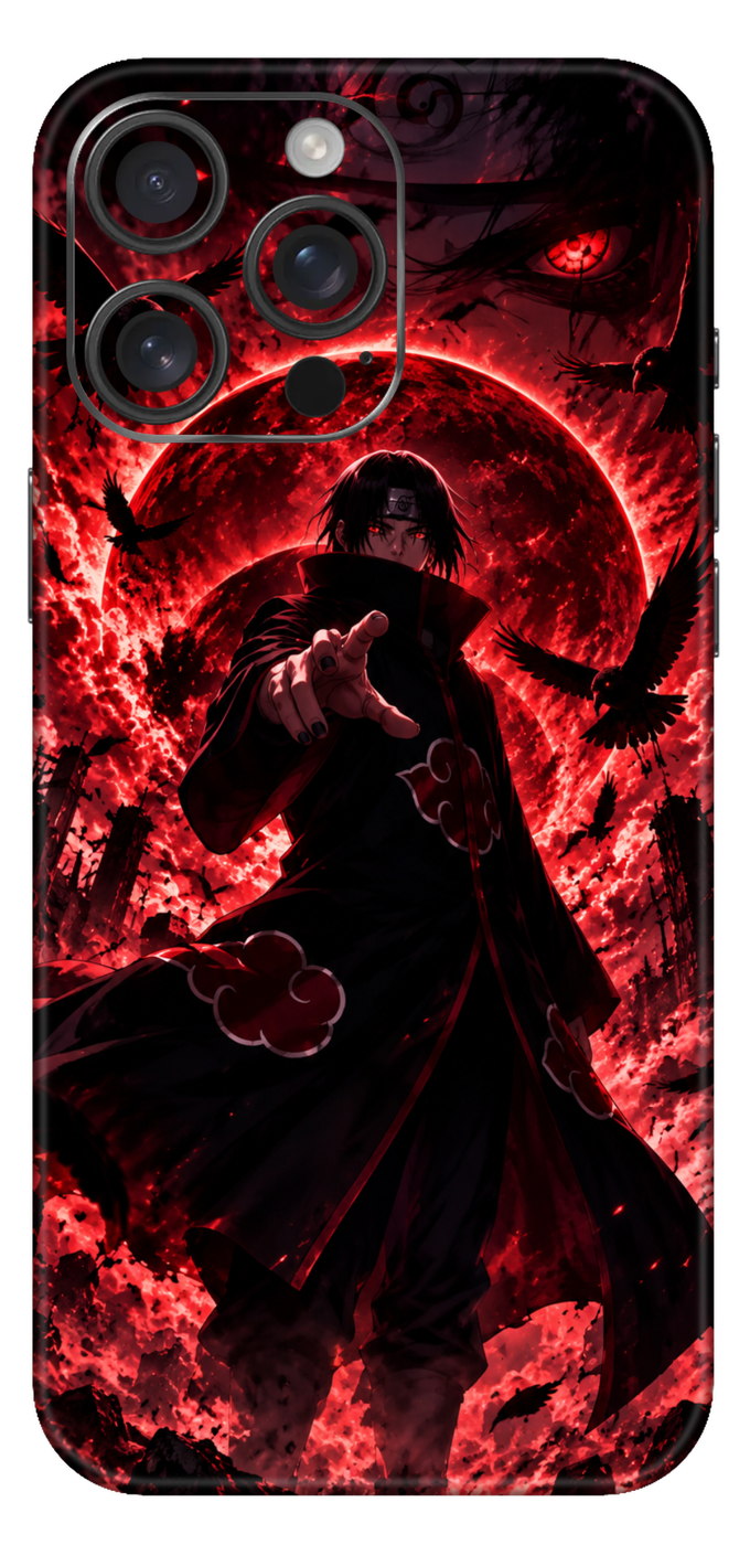 Itachi Uchiha Dynamic Pose Mobile Skin