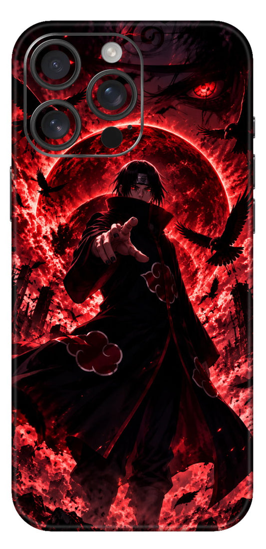 Itachi Uchiha Dynamic Pose Mobile Skin