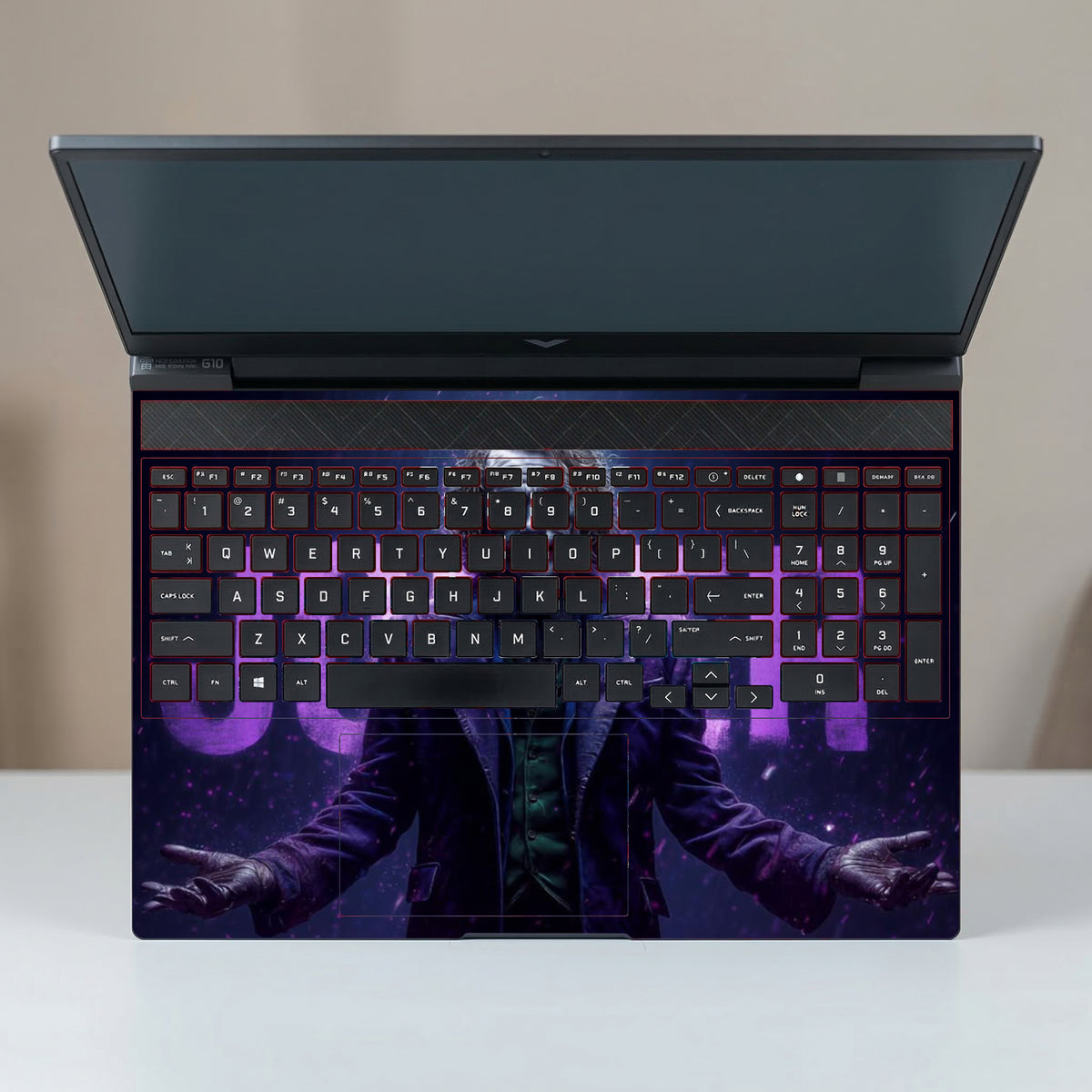 Joker Purple Laptop Skin