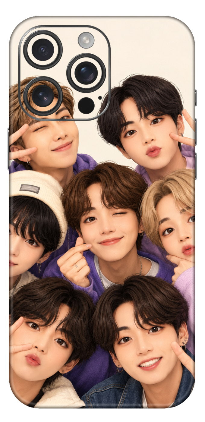 K Pop Selfie Squad Mobile Skin