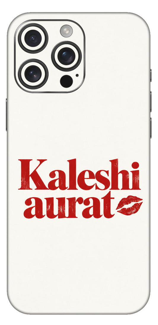 Kaleshi Aurat Mobile Skin