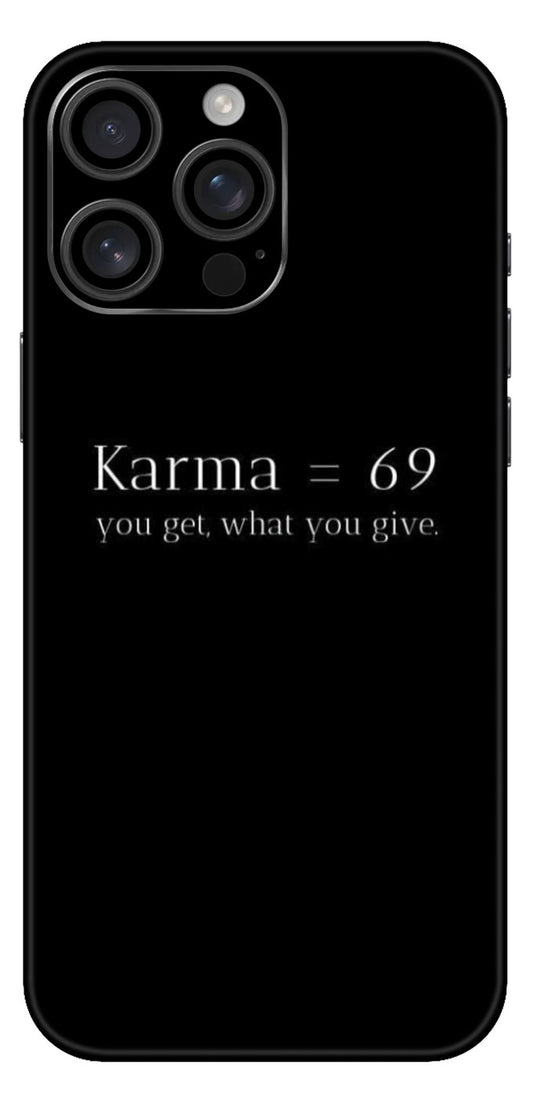 Karma Equals To Mobile Skin