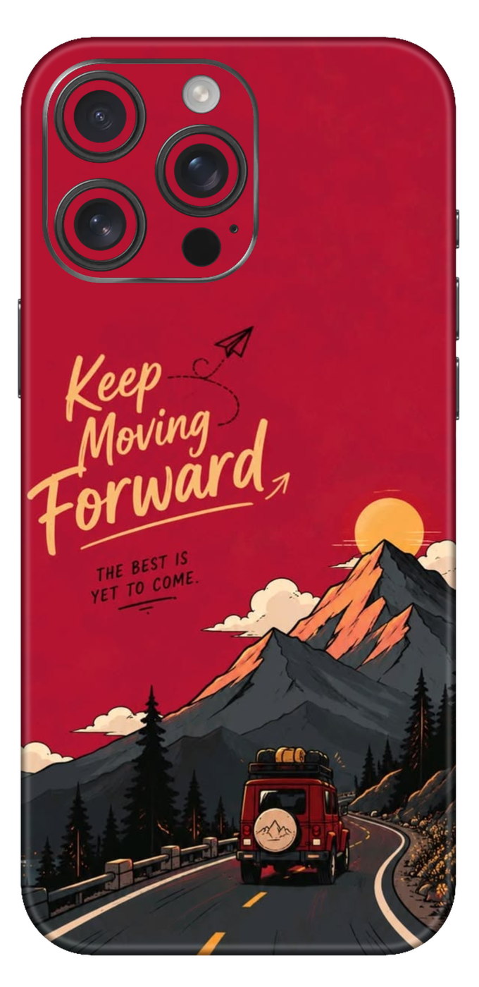 Keep Moving Forward Mobile Skin