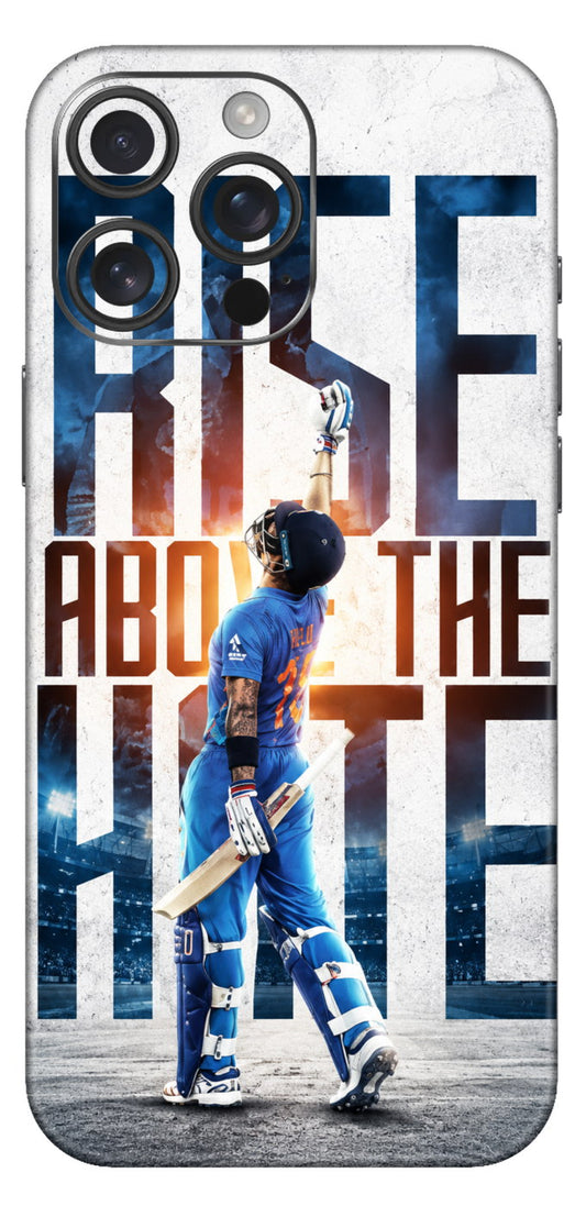Kohli Rise Above The Hate Mobile Skin
