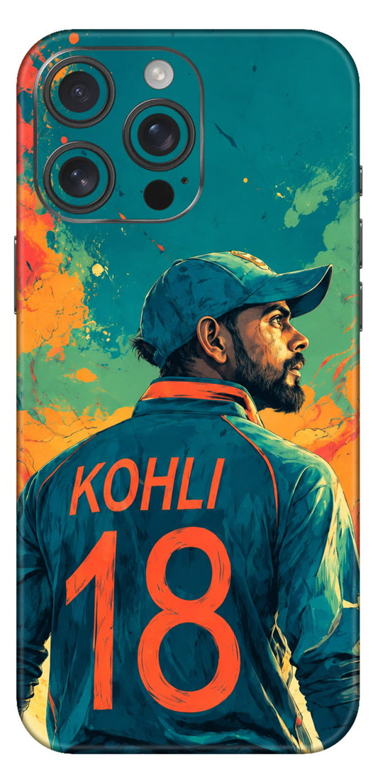 Kohli In Paints Mobile Skin