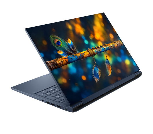 Krishna Flute Laptop Skin