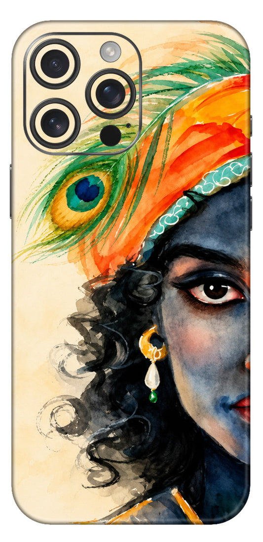 Krishna Half Face Mobile Skin