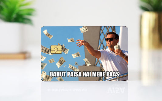 Leonardo Bahaut Paisa Hai Mere Pass Card Skin