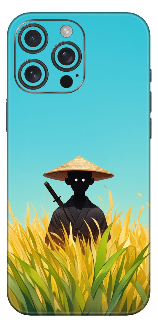 Lone Field Worker Mobile Skin