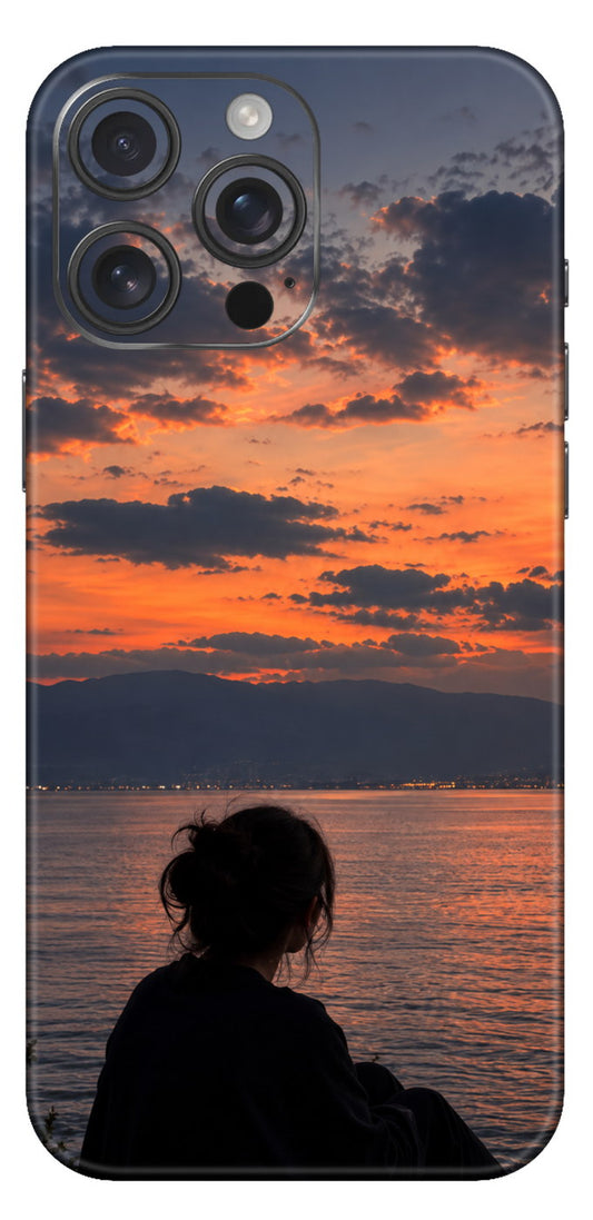 Lonely Girl Mobile Skin