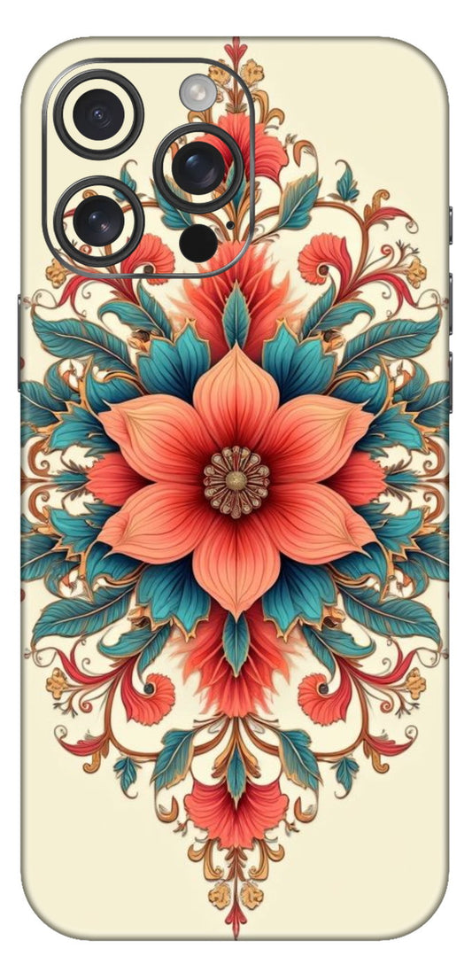 Mandala Flowers Mobile Skin