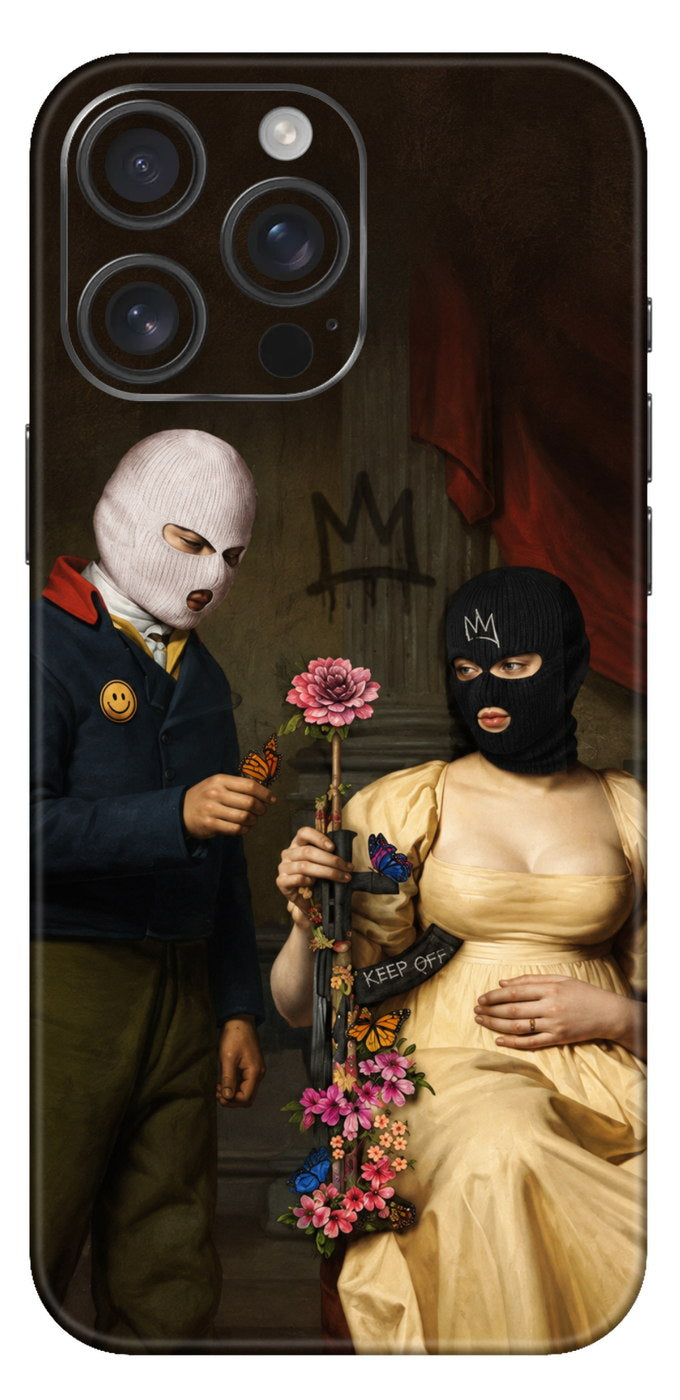 Masked Couple Mobile Skin