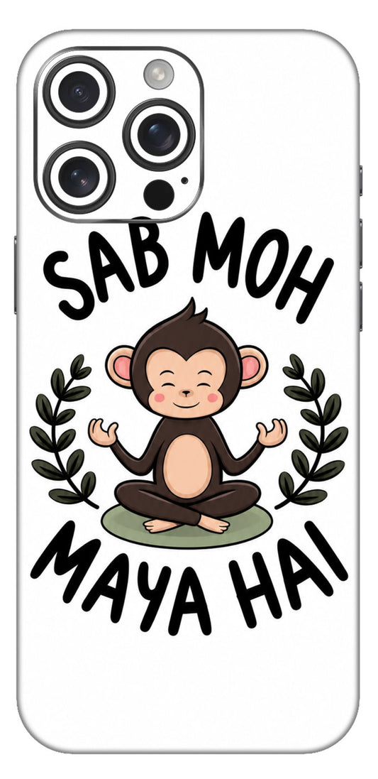 Meditating Monkey Mobile Skin