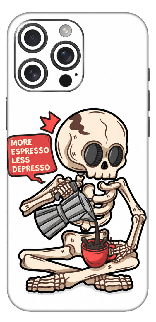 More Espresso Less Depresso Mobile Skin