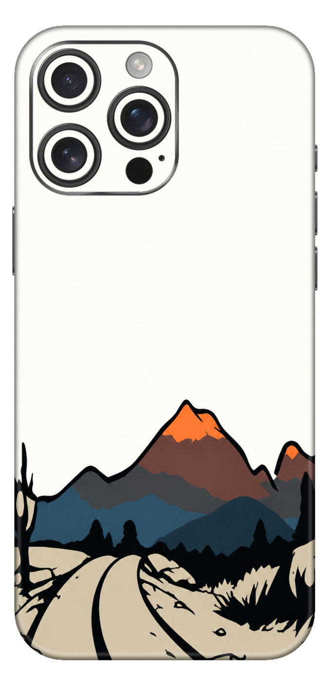 Mountain And Rail Mobile Skin