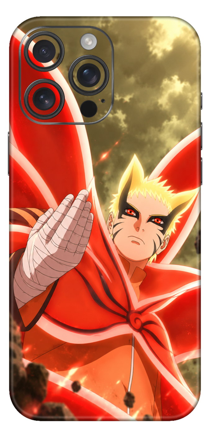 Naruto Baryon Mode Mobile Skin