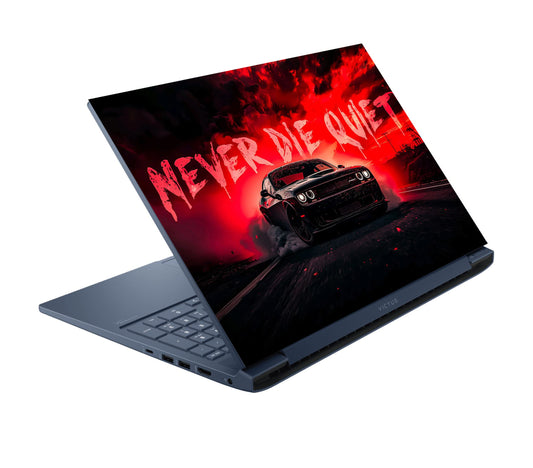 Never Die Quiet Laptop Skin